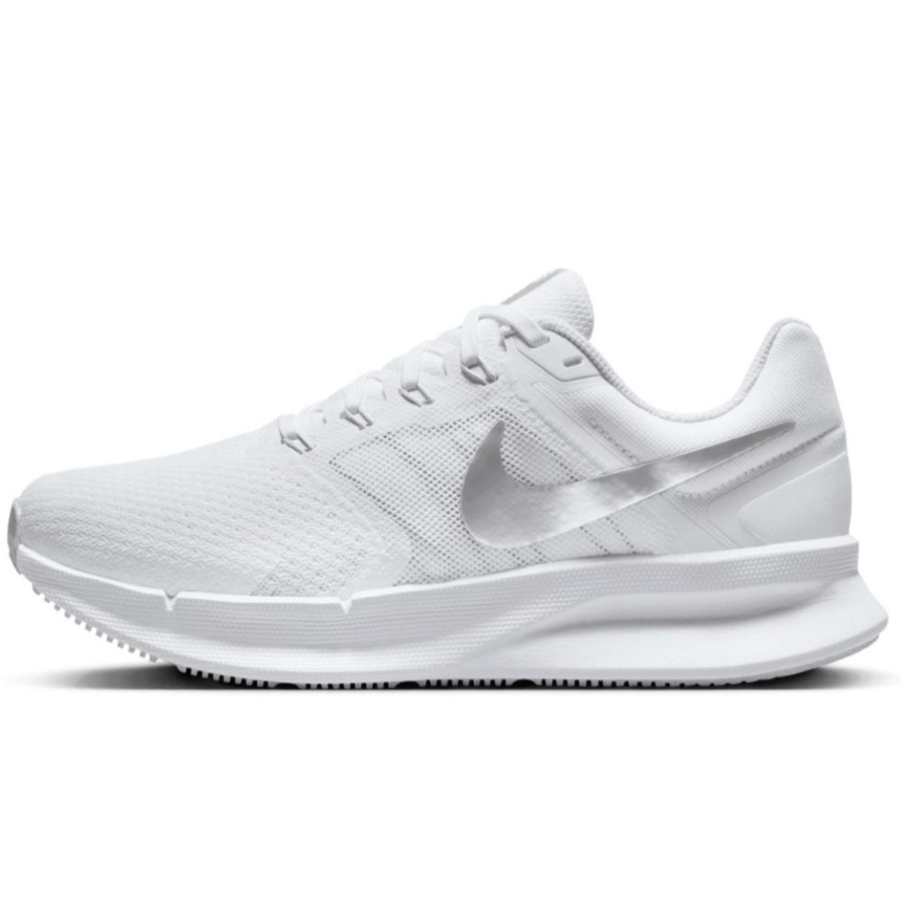 Nike White Sneakers with Silver Details - Picture 7 of 11